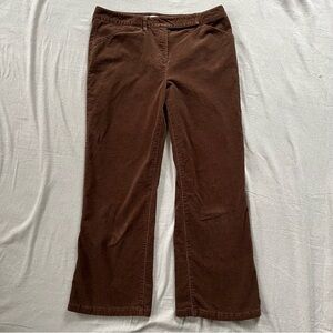 Villager Liz Clairborne Stretch Thin Wale Corduroy Pants
